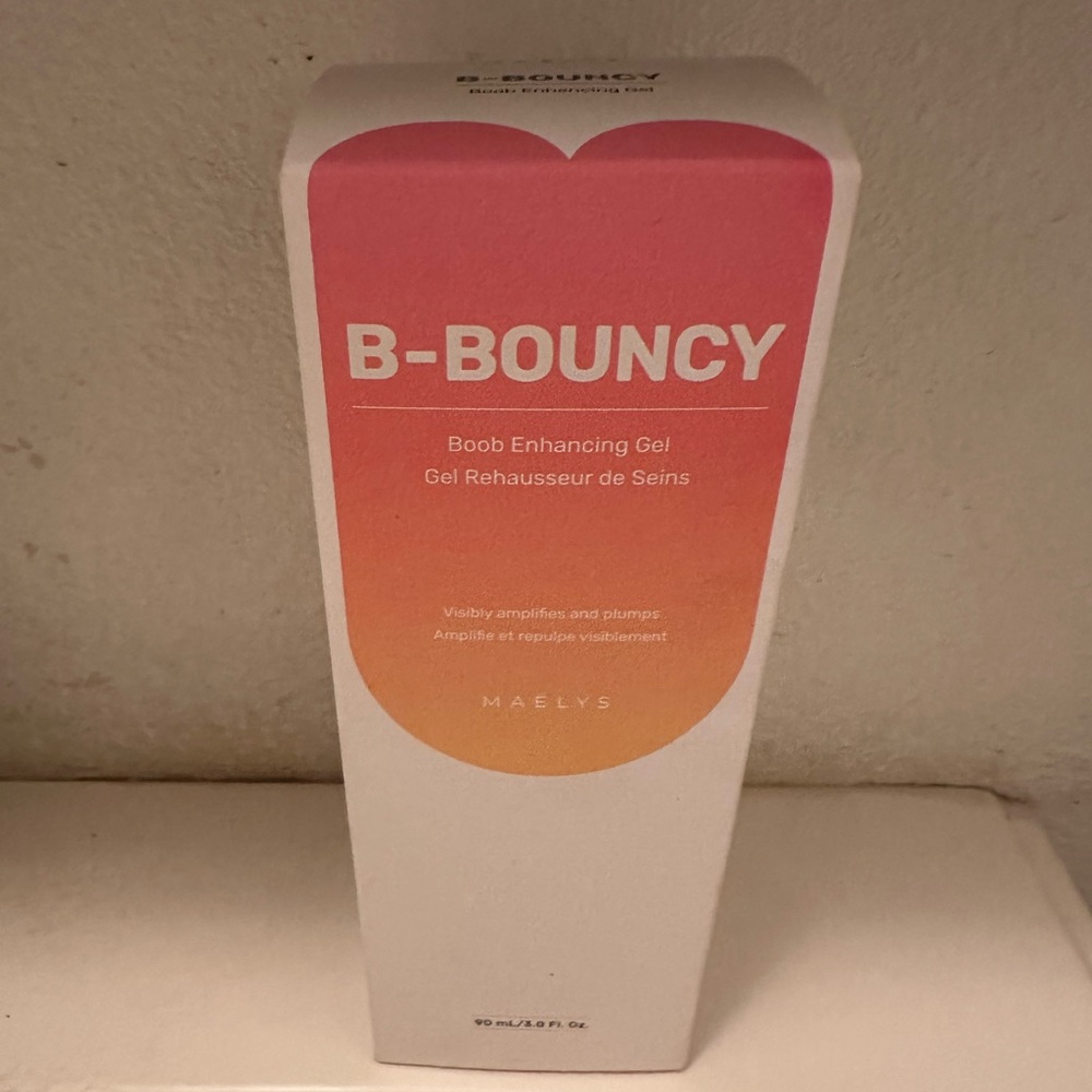 New! B-BOUNCY Boob Enhancing Gel/ new in sealed box